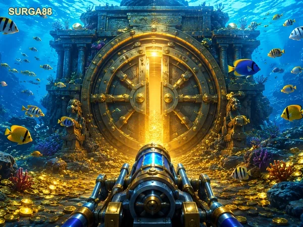 Meja multipemain Dragon Fishing 2 di perangkat seluler